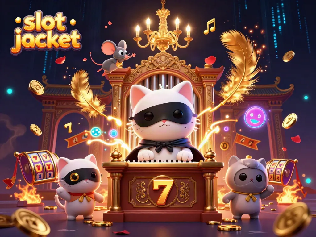 Experience thrilling slot jackpot wins with vibrant colors and dynamic casino elements in 3D.